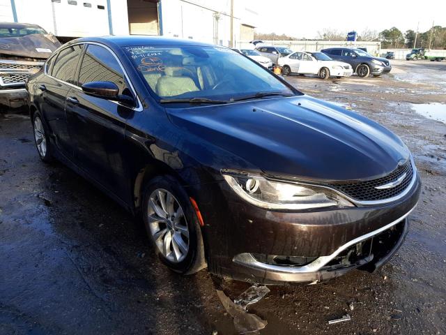 CHRYSLER 200 C 2015 with VIN 1C3CCCCG9FN524374 - Photo from auction