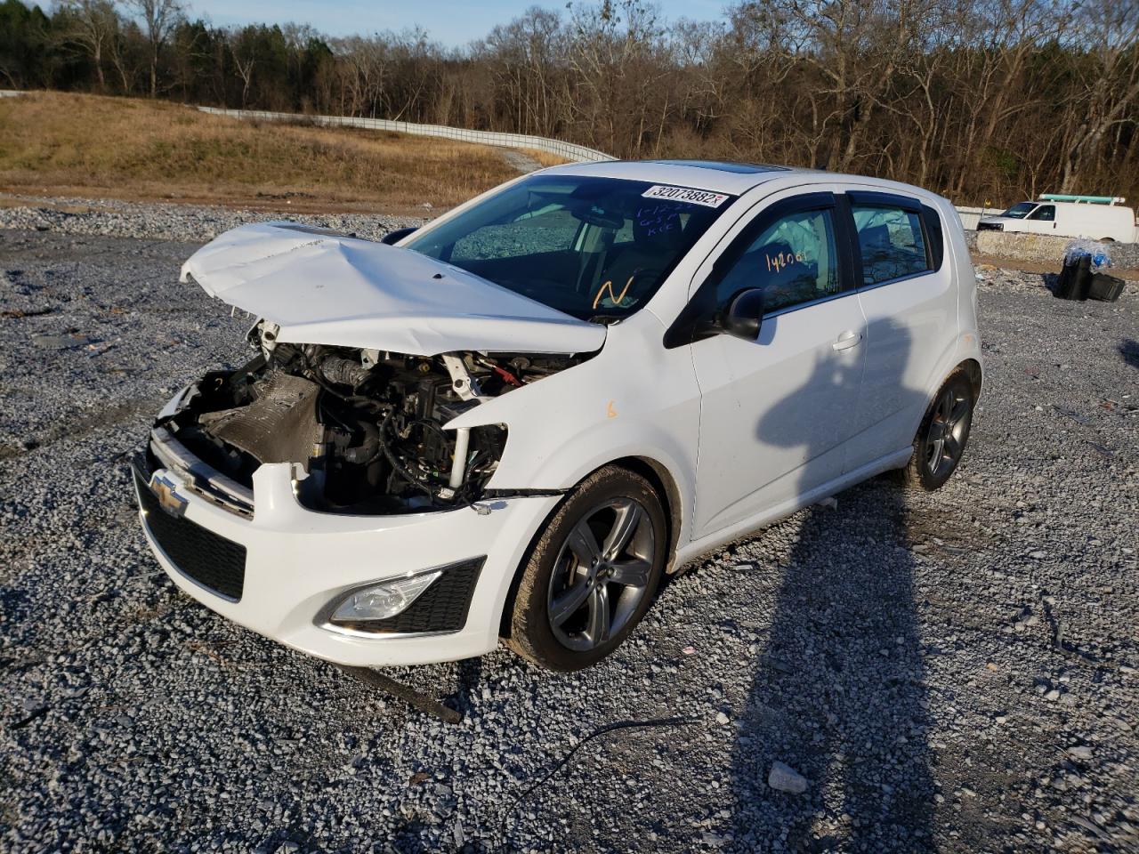 Photo 2 from auction – 2013 CHEVROLET SONIC RS with VIN 1G1JG6SB1D4191498