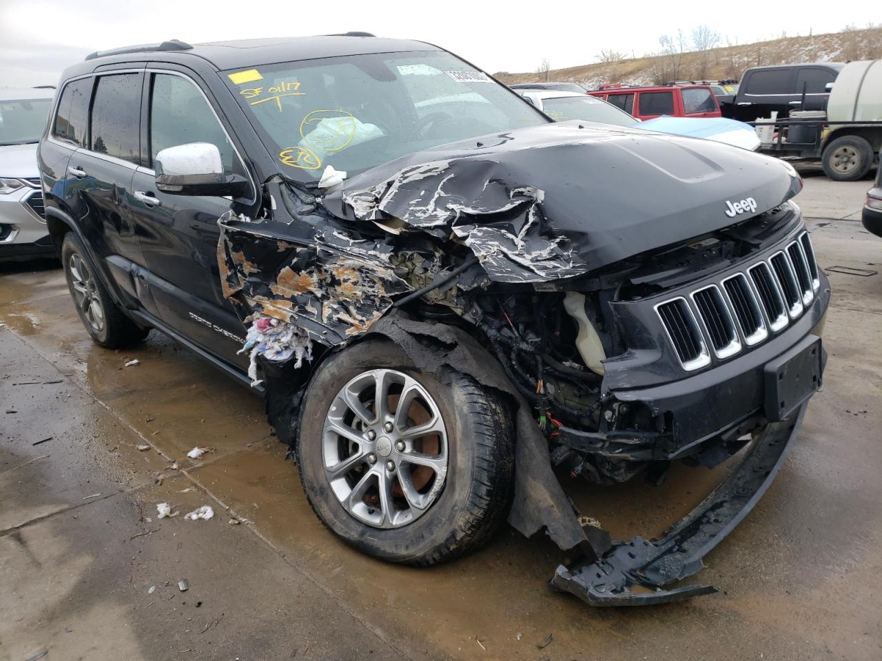 Photo 1 from auction – 2014 JEEP GRAND CHER with VIN 1C4RJFBG1EC466351