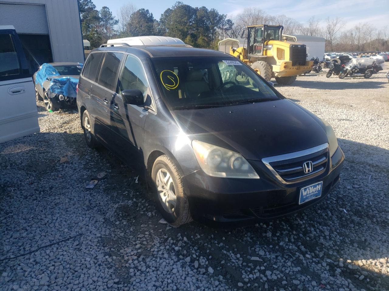 HONDA ODYSSEY EX 2006 with VIN 5FNRL38626B078945 - Photo from auction