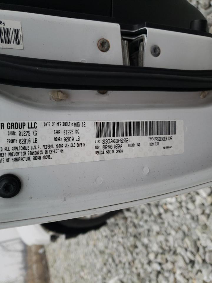 Photo 10 from auction – 2013 CHRYSLER 300 LIMITE with VIN 2C3CCAAG3DH527591