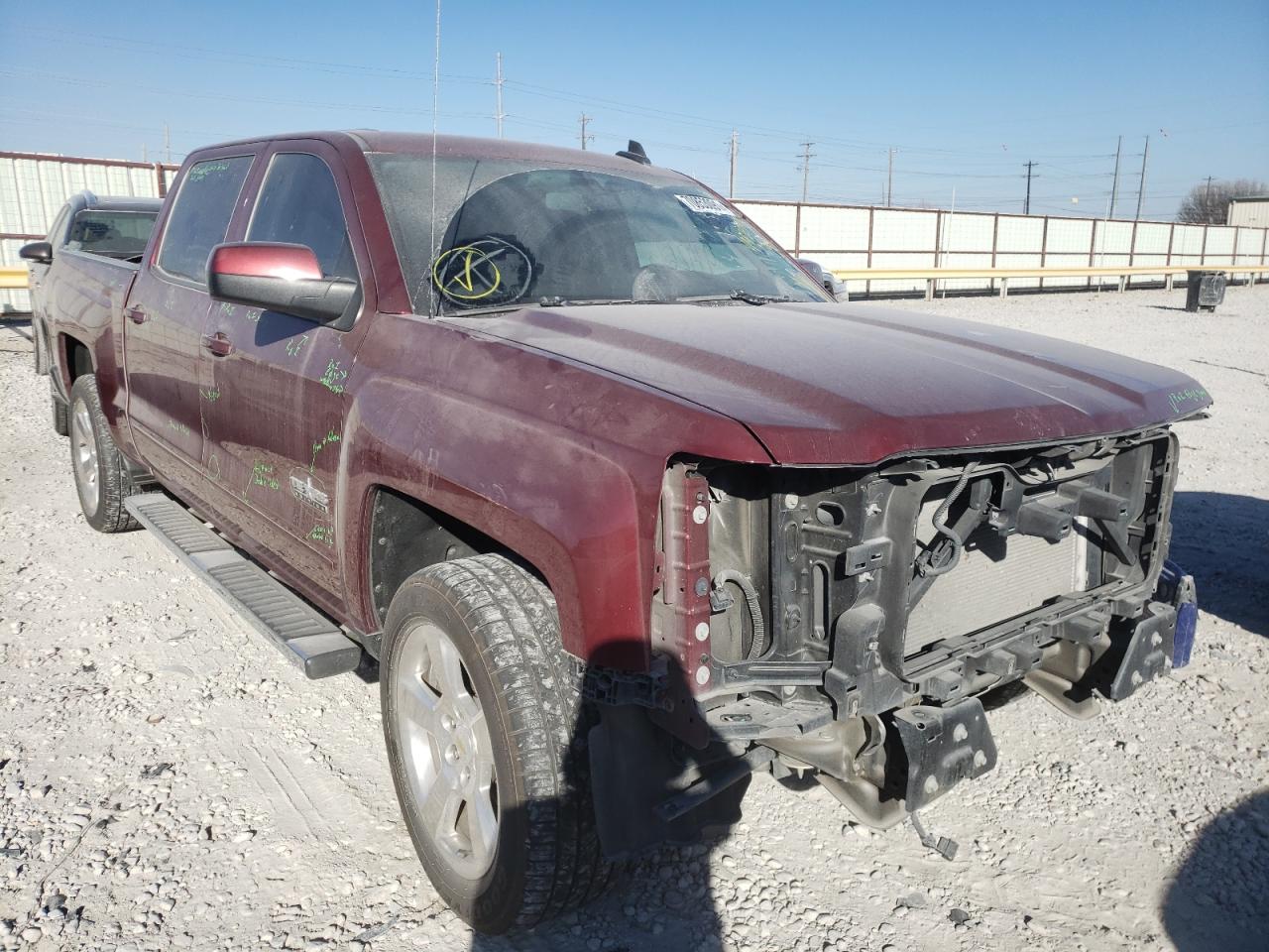CHEVROLET SILVERADO 2015 with VIN 3GCPCREC1FG447017 - Photo from auction