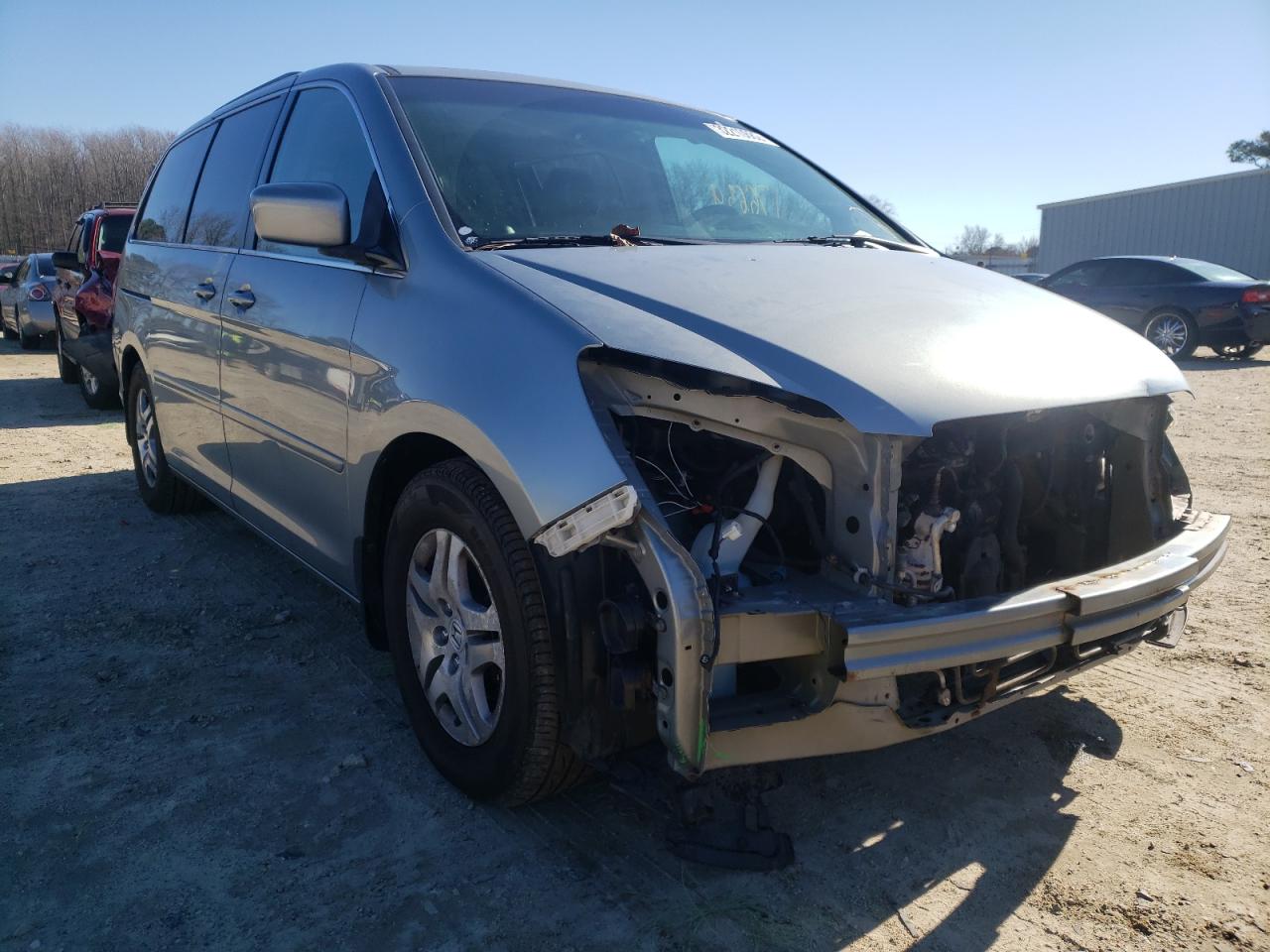 Photo 1 from auction – 2007 HONDA ODYSSEY EX with VIN 5FNRL38767B045246
