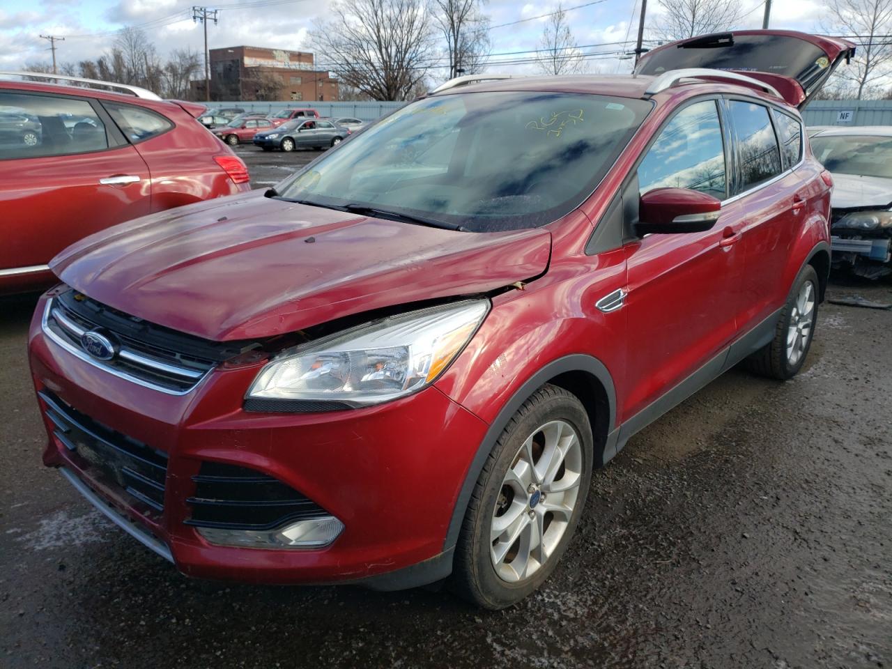 Photo 2 from auction – 2015 FORD ESCAPE TIT with VIN 1FMCU0J95FUC87525
