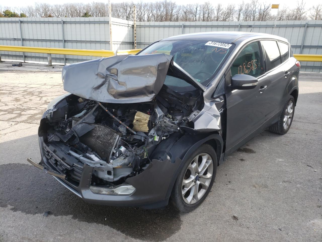Photo 2 from auction – 2013 FORD ESCAPE SEL with VIN 1FMCU0H92DUC55957