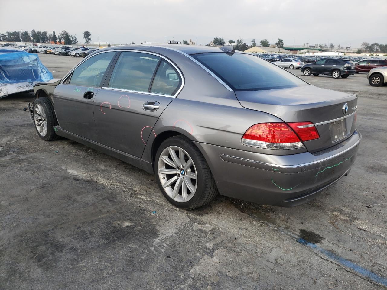 Photo 3 from auction – 2008 BMW 750 LI with VIN WBAHN83548DT84375