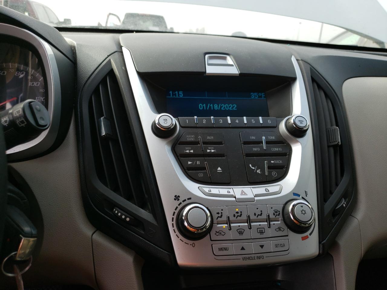 Photo 9 from auction – 2011 CHEVROLET EQUINOX LS with VIN 2GNALBEC7B1187357