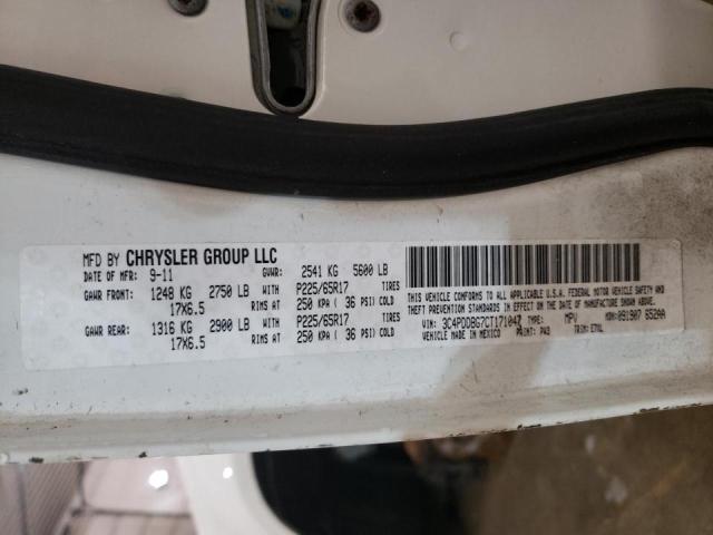 Photo 10 from auction – 2012 DODGE JOURNEY SX with VIN 3C4PDDBG7CT171047
