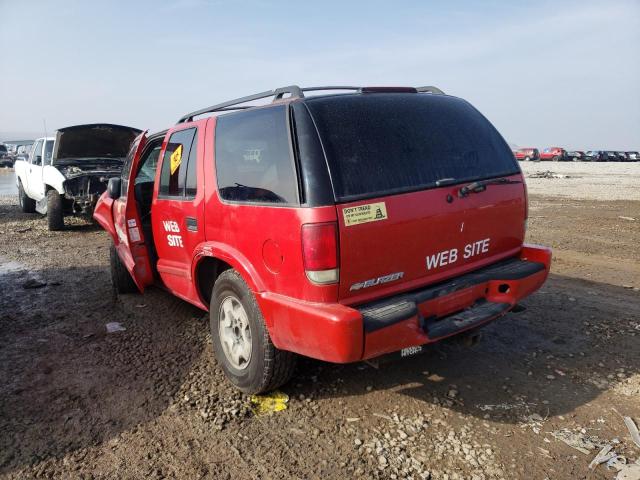 Photo 3 from auction – 2004 CHEVROLET BLAZER with VIN 1GNDT13X44K158883