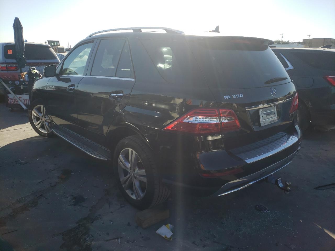 Photo 3 from auction – 2014 MERCEDES-BENZ ML 350 with VIN 4JGDA5JB8EA269517