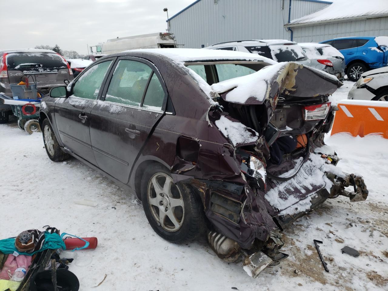 Photo 3 from auction – 2006 HYUNDAI SONATA GLS with VIN 5NPEU46F76H040648