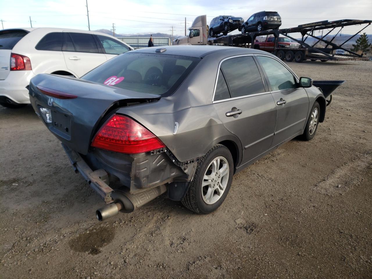 Photo 4 from auction – 2007 HONDA ACCORD EX with VIN 1HGCM56897A089178