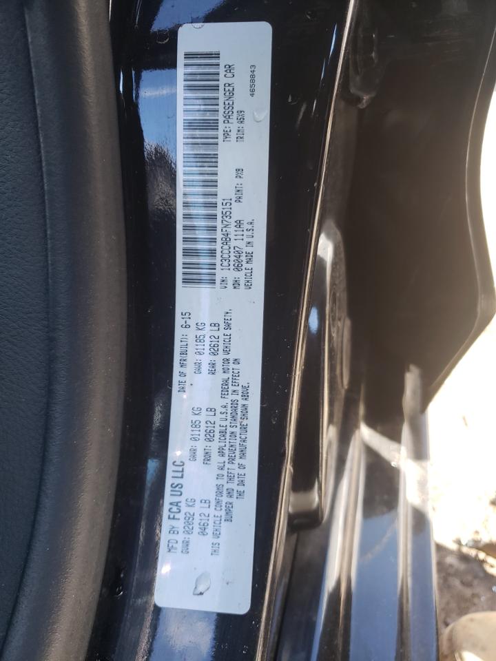 Photo 10 from auction – 2015 CHRYSLER 200 LIMITE with VIN 1C3CCCAB4FN735151