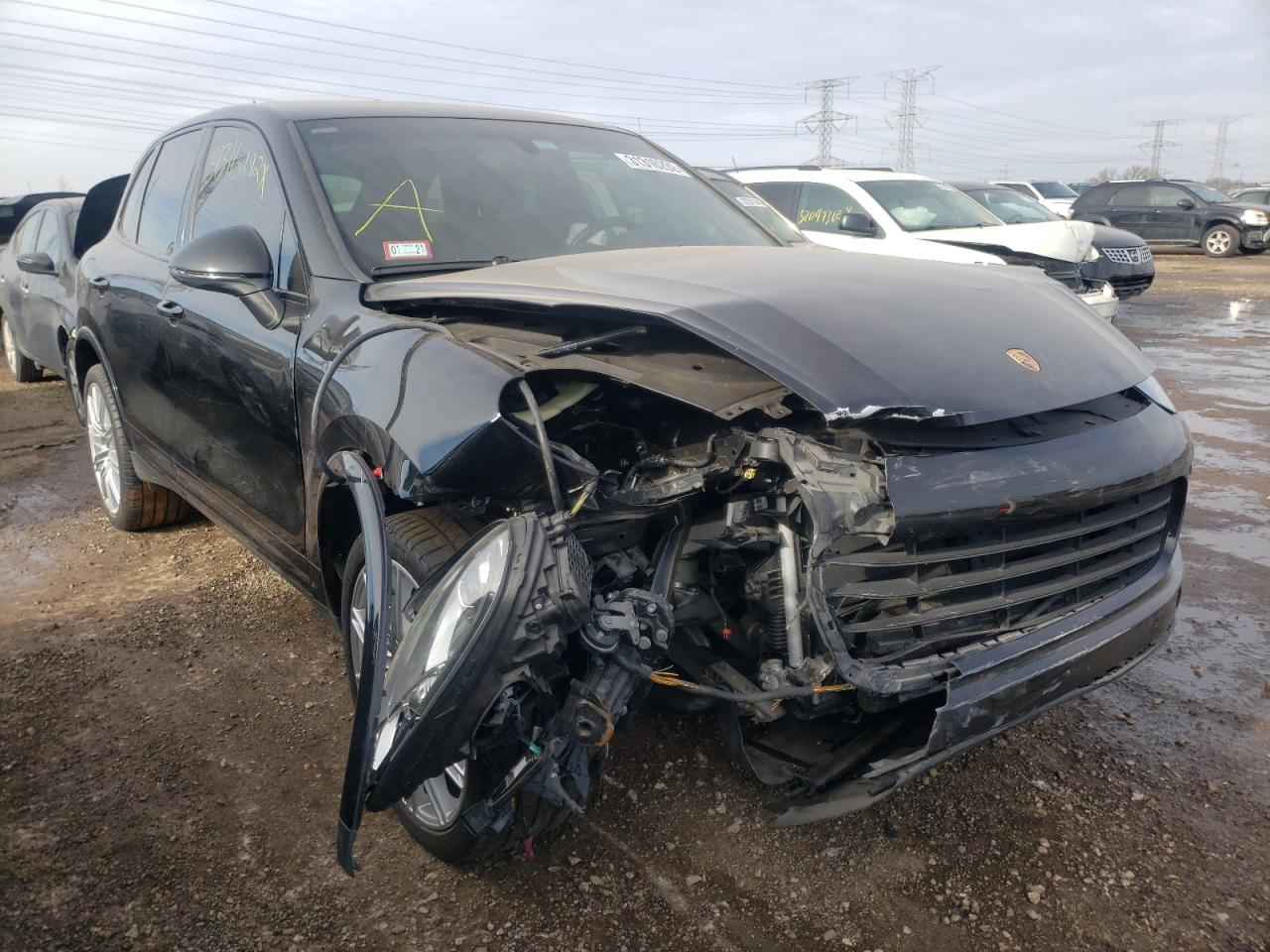 PORSCHE CAYENNE 2017 with VIN WP1AA2A25HKA86644 - Photo from auction