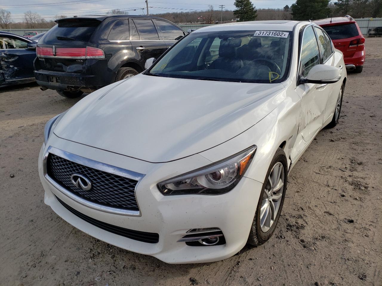 Photo 2 from auction – 2017 INFINITI Q50 PREMIU with VIN JN1EV7AP1HM734844