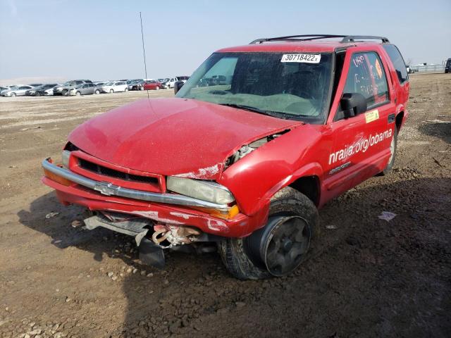 Photo 2 from auction – 2004 CHEVROLET BLAZER with VIN 1GNDT13X44K158883