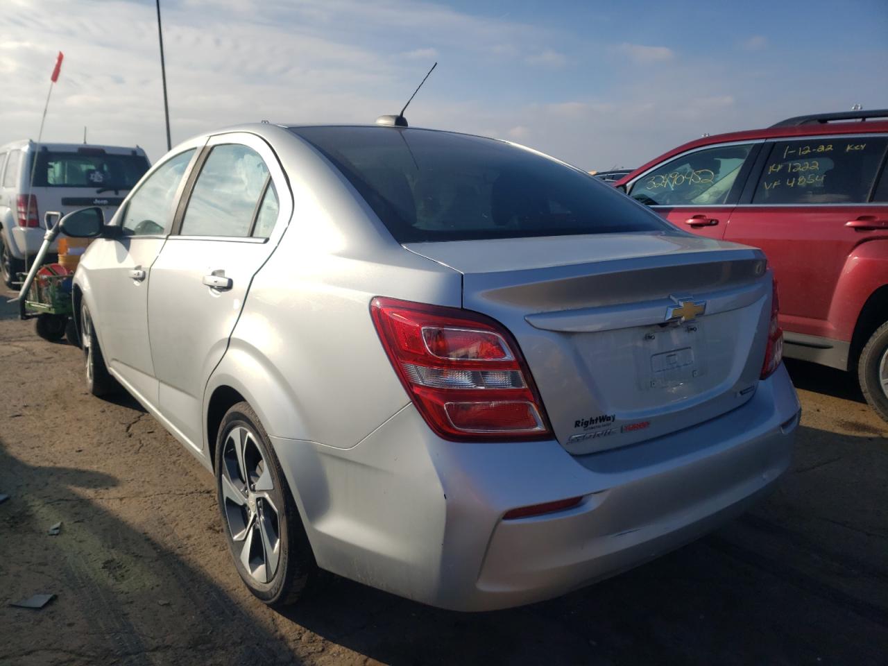 Photo 3 from auction – 2018 CHEVROLET SONIC PREM with VIN 1G1JF5SB2J4132730