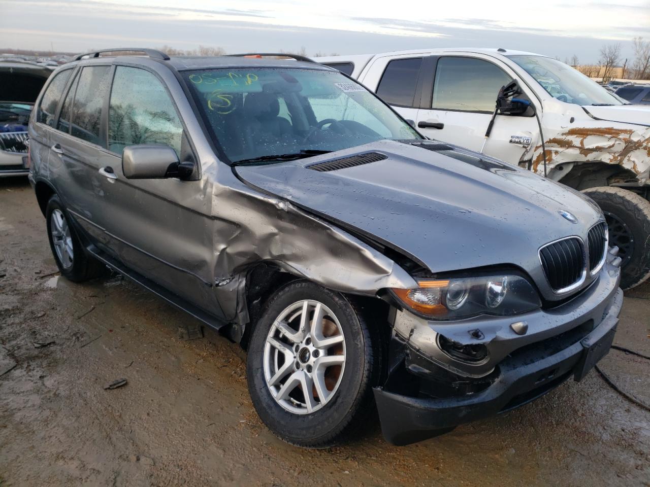 BMW X5 3.0I 2006 with VIN 5UXFA13516LY32862 - Photo from auction
