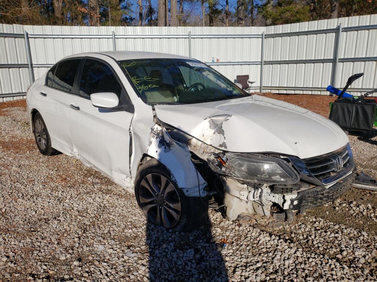 HONDA ACCORD LX 2014 with VIN 1HGCR2F31EA112809 - Photo from auction