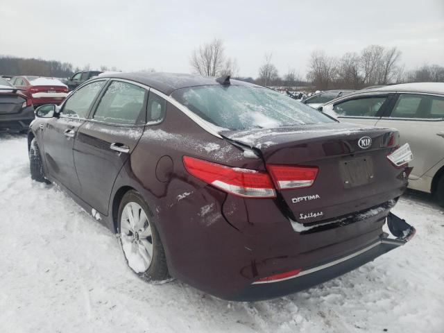 Photo 3 from auction – 2016 KIA OPTIMA EX with VIN 5XXGU4L39GG072842