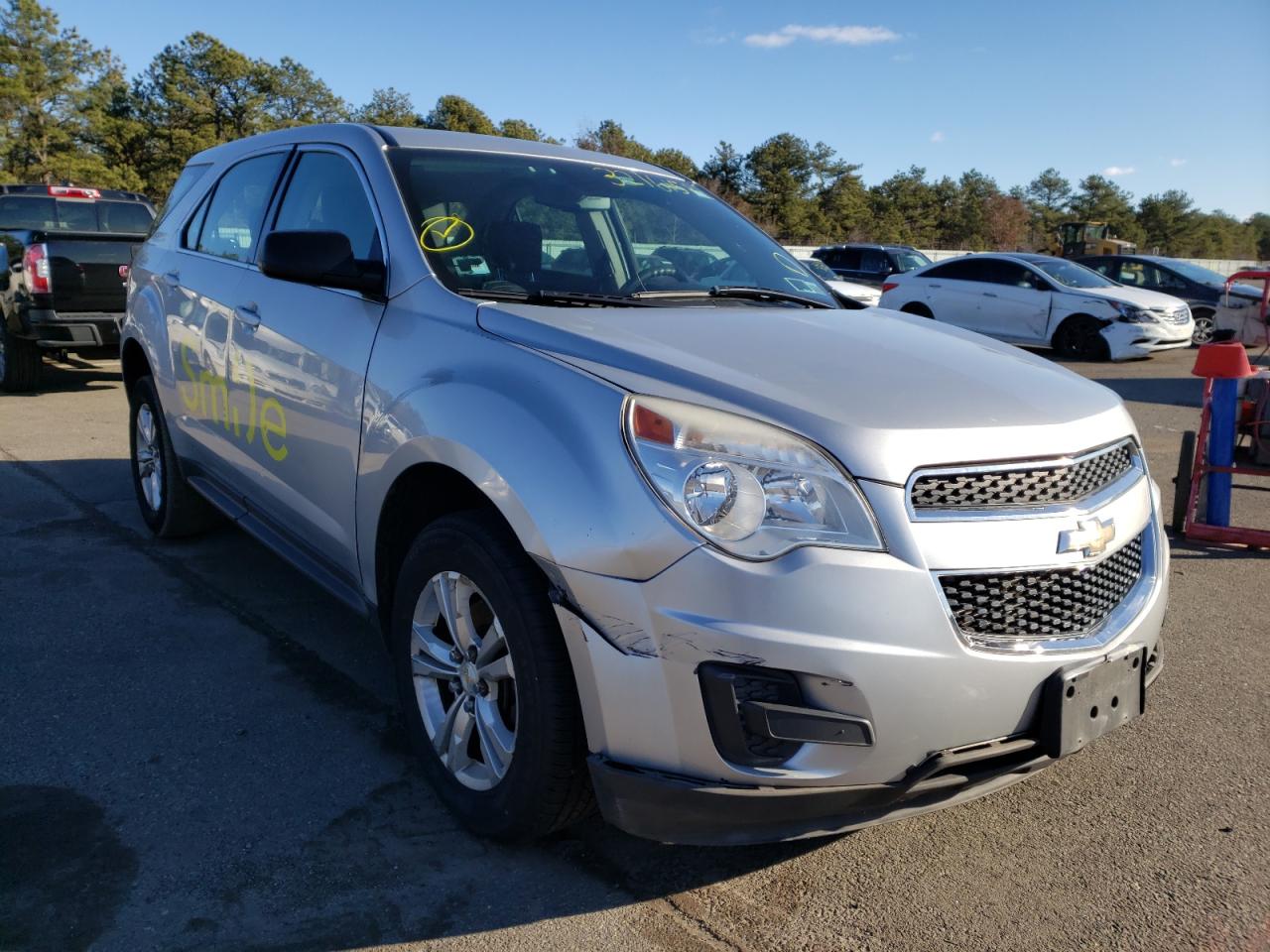 CHEVROLET EQUINOX LS 2014 with VIN 2GNFLEEK3E6244790 - Photo from auction