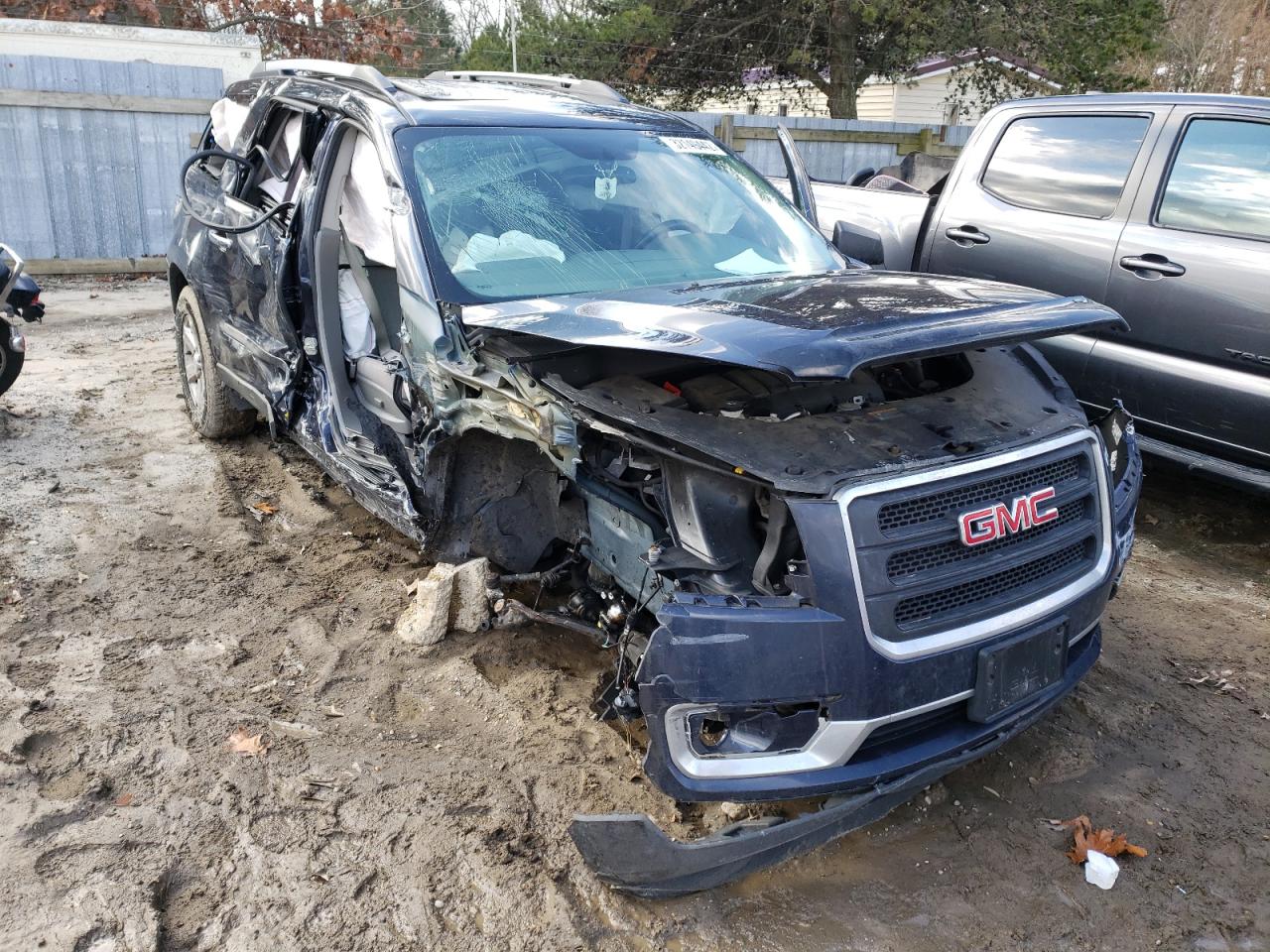 Photo 1 from auction – 2016 GMC ACADIA SLT with VIN 1GKKRPKD7GJ114495