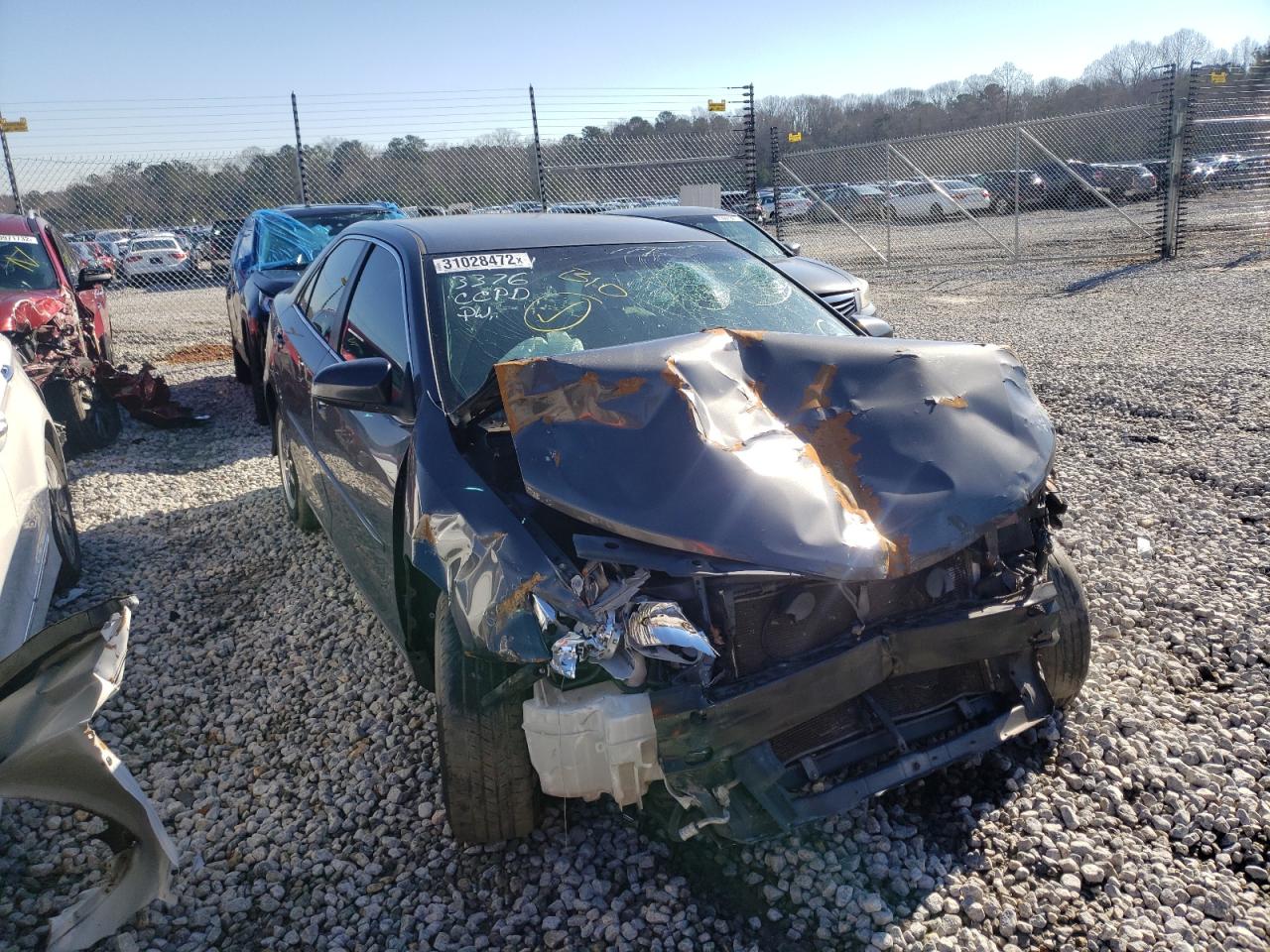 TOYOTA CAMRY BASE 2012 with VIN 4T4BF1FK8CR183376 - Photo from auction