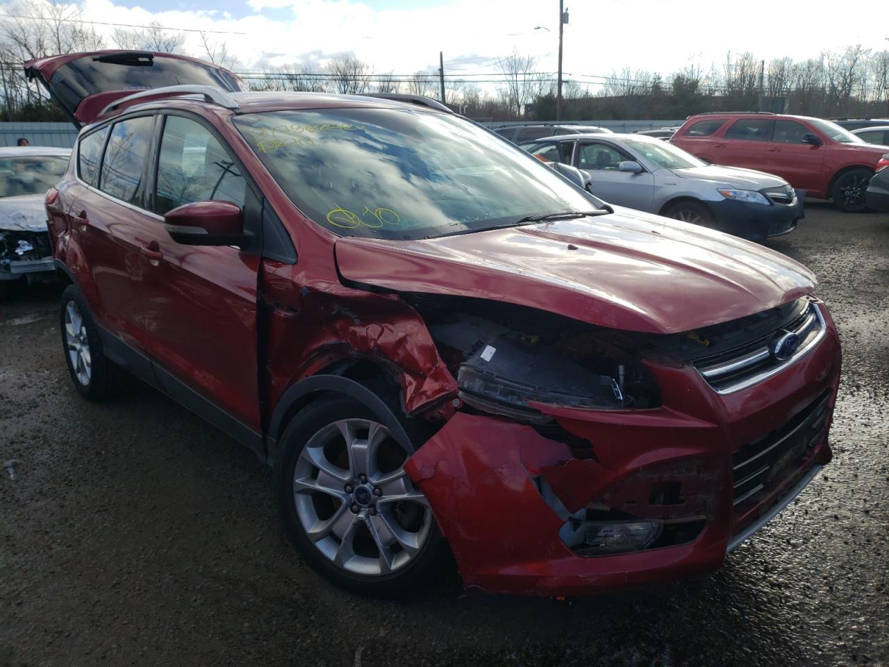FORD ESCAPE TIT 2015 with VIN 1FMCU0J95FUC87525 - Photo from auction