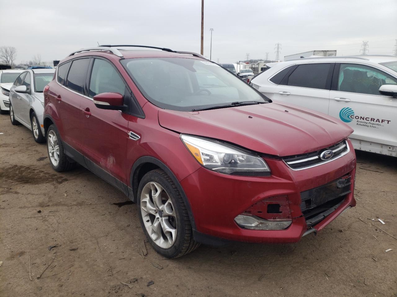 FORD ESCAPE TIT 2013 with VIN 1FMCU9J97DUB21833 - Photo from auction