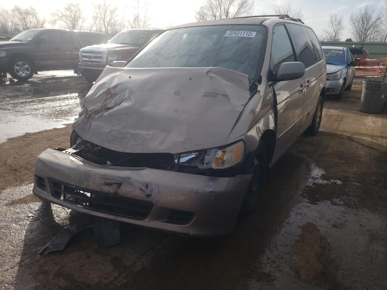 Photo 2 from auction – 2002 HONDA ODYSSEY EX with VIN 2HKRL18682H589690