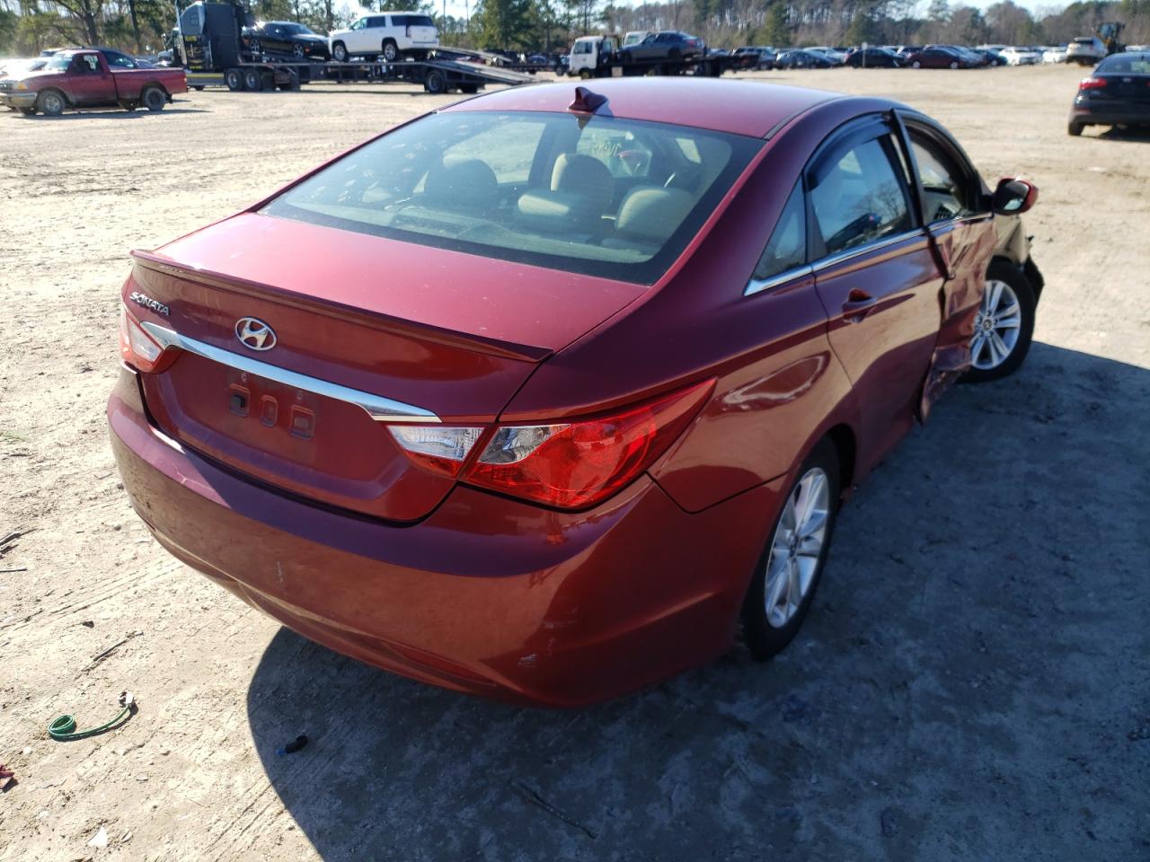 Photo 4 from auction – 2013 HYUNDAI SONATA GLS with VIN 5NPEB4ACXDH710841