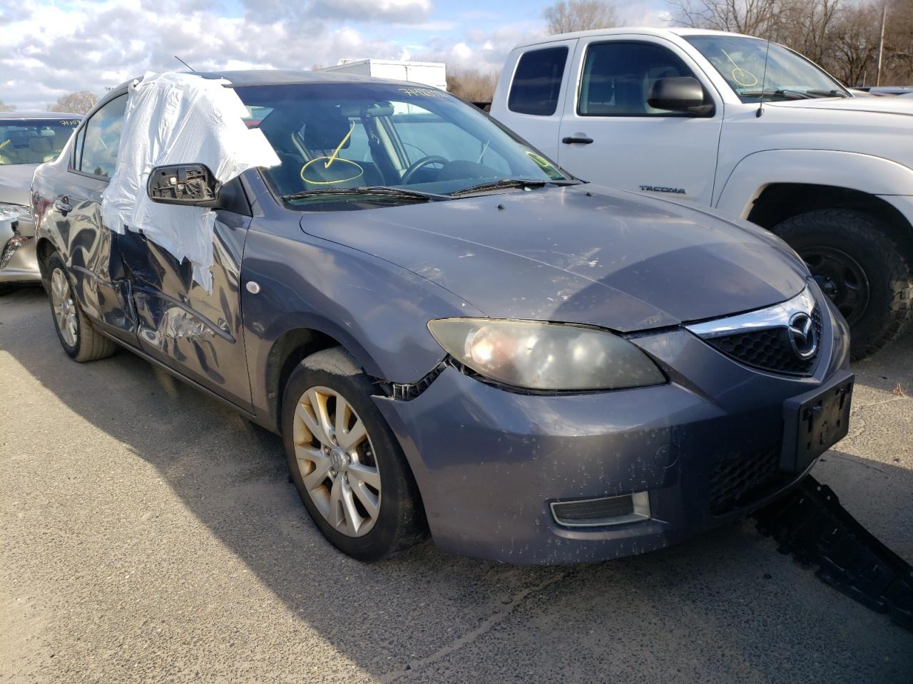 MAZDA 3 I 2008 with VIN JM1BK12G281878764 - Photo from auction