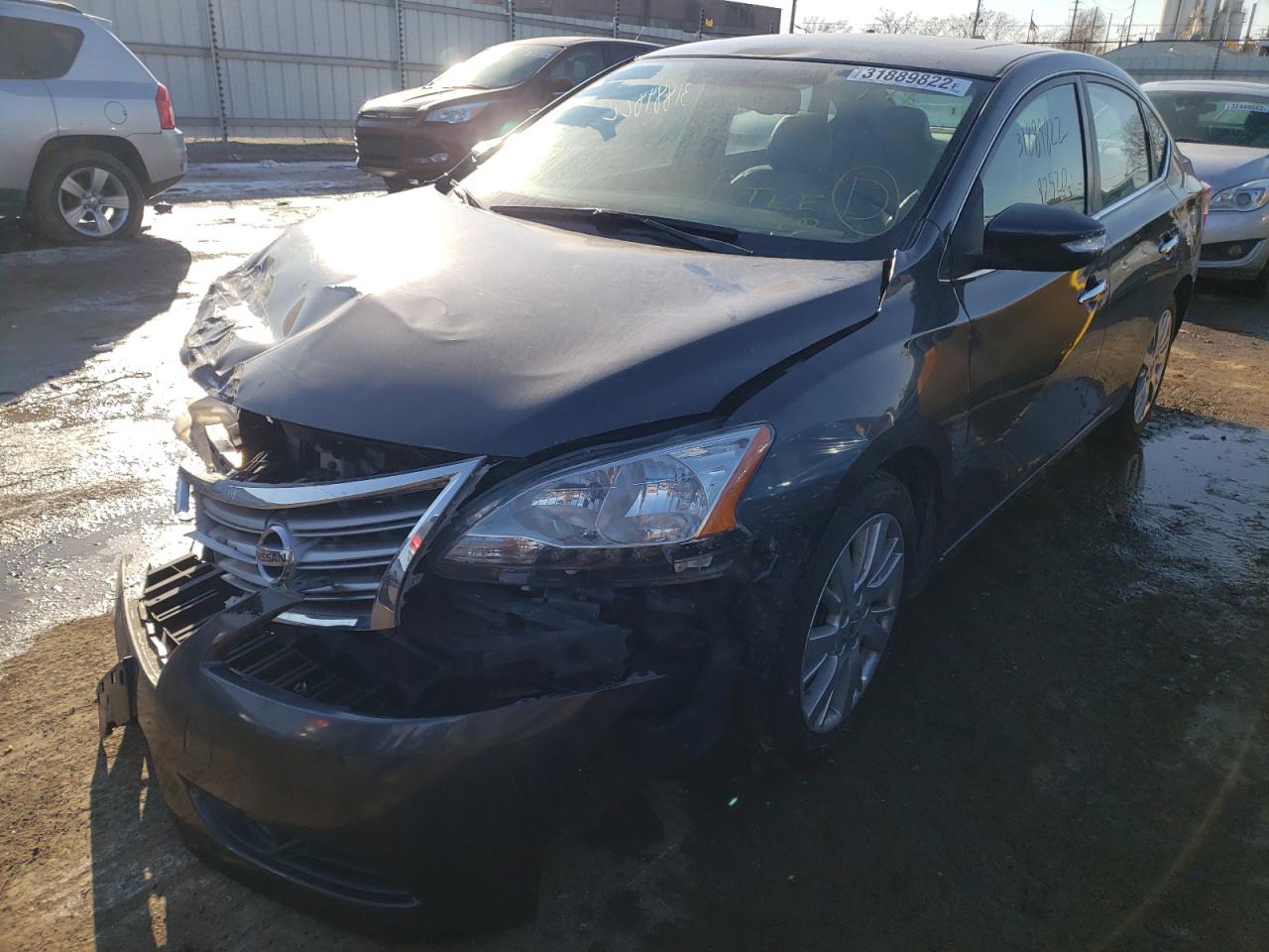 Photo 2 from auction – 2013 NISSAN SENTRA S with VIN 3N1AB7APXDL709016