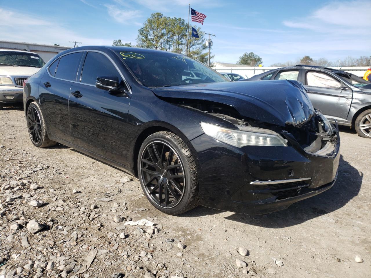 ACURA TLX 2015 with VIN 19UUB1F39FA011750 - Photo from auction