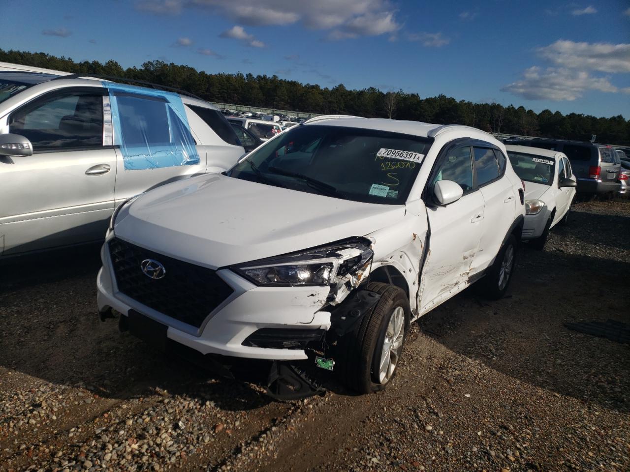 Photo 2 from auction – 2020 HYUNDAI TUCSON LIM with VIN KM8J3CA43LU126070