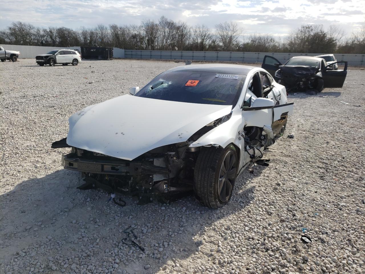 Photo 2 from auction – 2020 TESLA MODEL S with VIN 5YJSA1E22LF400637