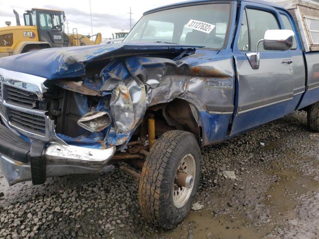 Photo 9 from auction – 1993 DODGE W-SERIES W with VIN 3B7KM23C2PM154618