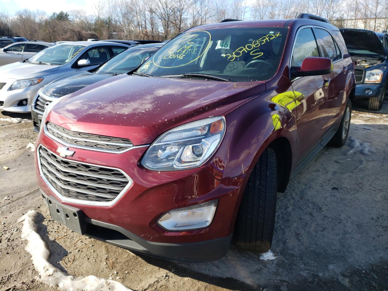 Photo 2 from auction – 2016 CHEVROLET EQUINOX LT with VIN 2GNFLFEK5G6176811