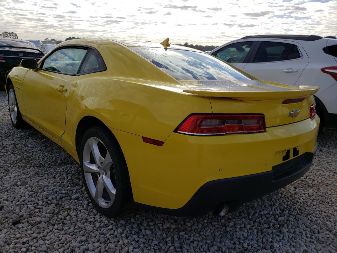 Photo 3 from auction – 2015 CHEVROLET CAMARO LT with VIN 2G1FF1E33F9248252