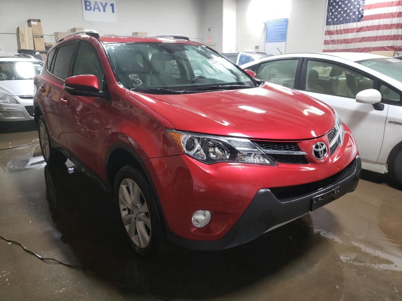 TOYOTA RAV4 LIMIT 2015 with VIN 2T3DFREV4FW407204 - Photo from auction