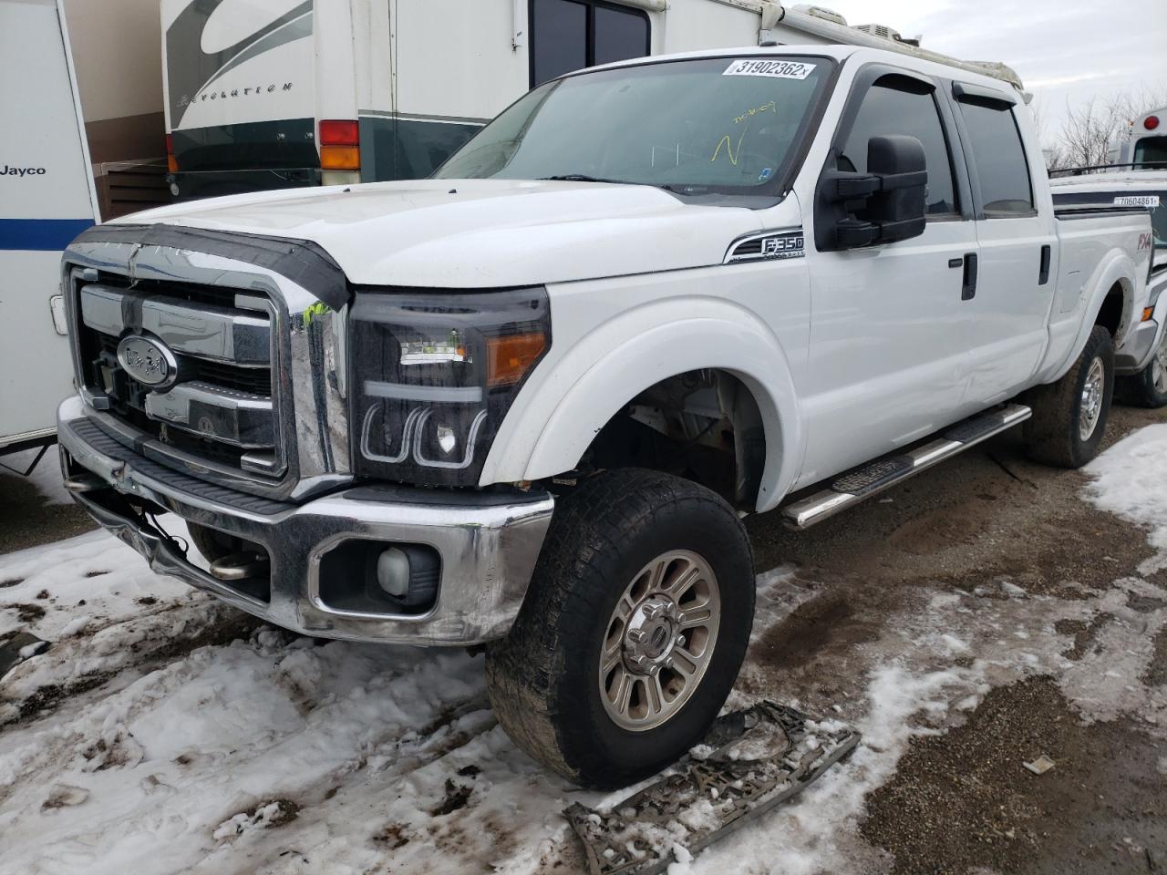 Photo 2 from auction – 2011 FORD F350 SUPER with VIN 1FT8W3BT0BEB46155