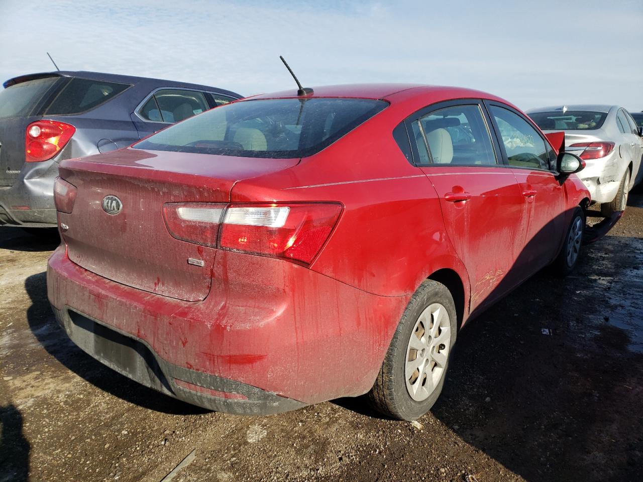Photo 4 from auction – 2014 KIA RIO LX with VIN KNADM4A39E6361900