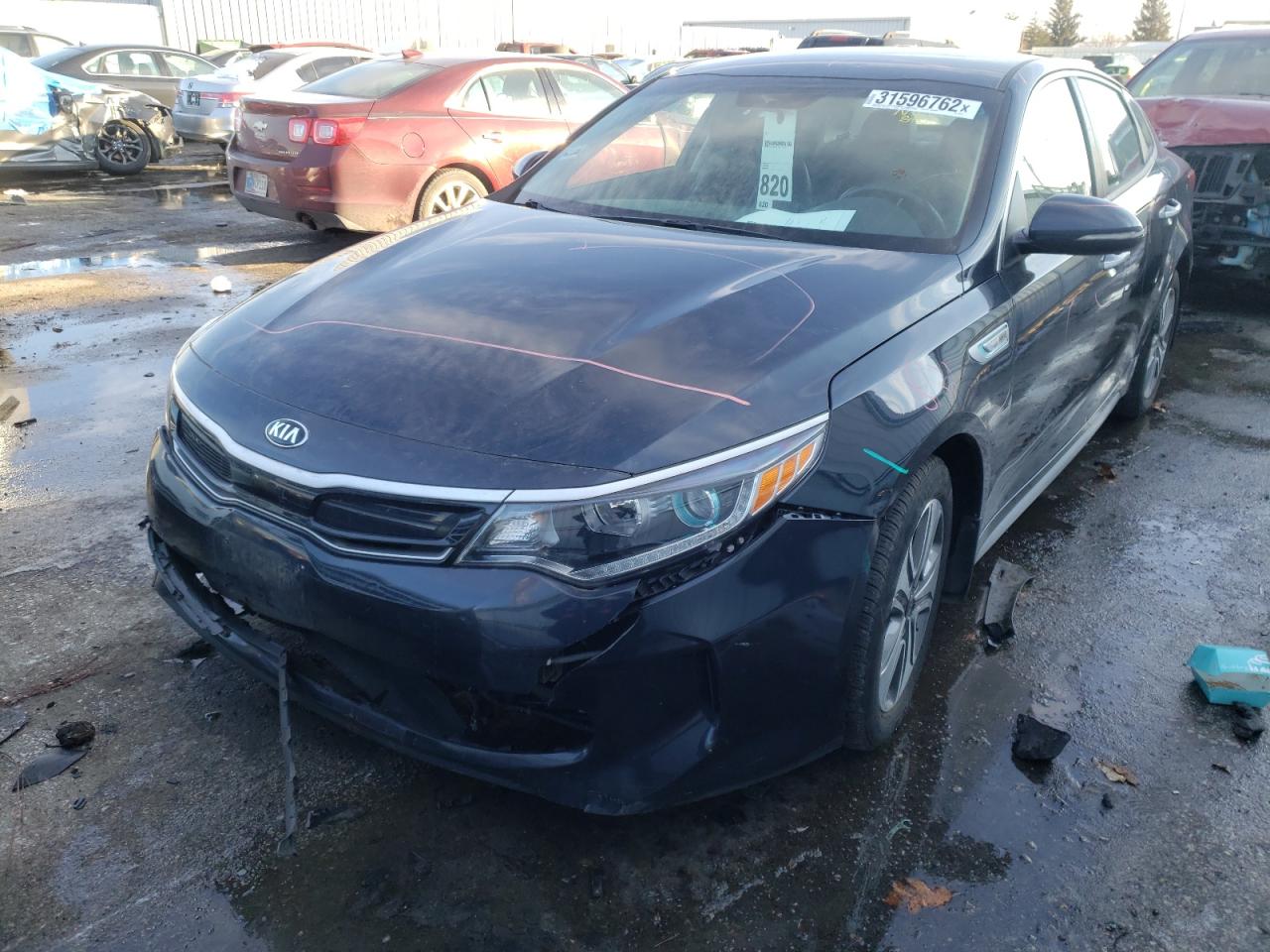 Photo 2 from auction – 2017 KIA OPTIMA HYB with VIN KNAGU4LE8H5012121