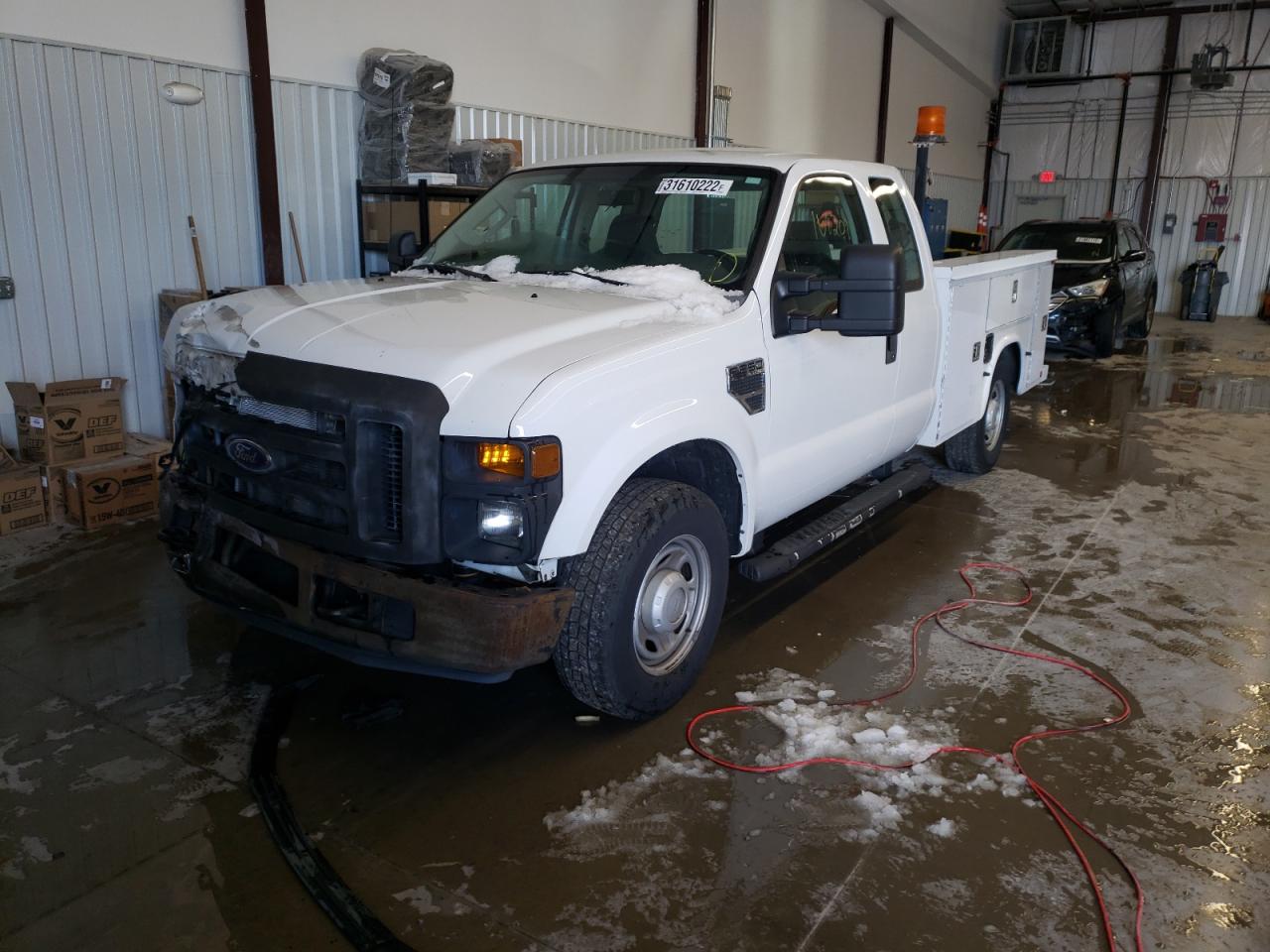 Photo 2 from auction – 2010 FORD 250 CC 4X4 with VIN 1FDSX2A58AEB38654