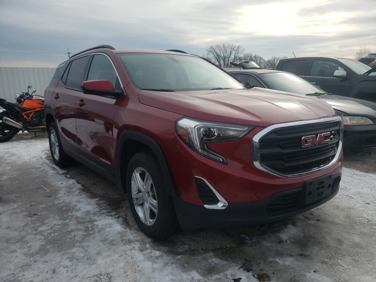 Photo 1 from auction – 2018 GMC TERRAIN SL with VIN 3GKALTEV6JL218888