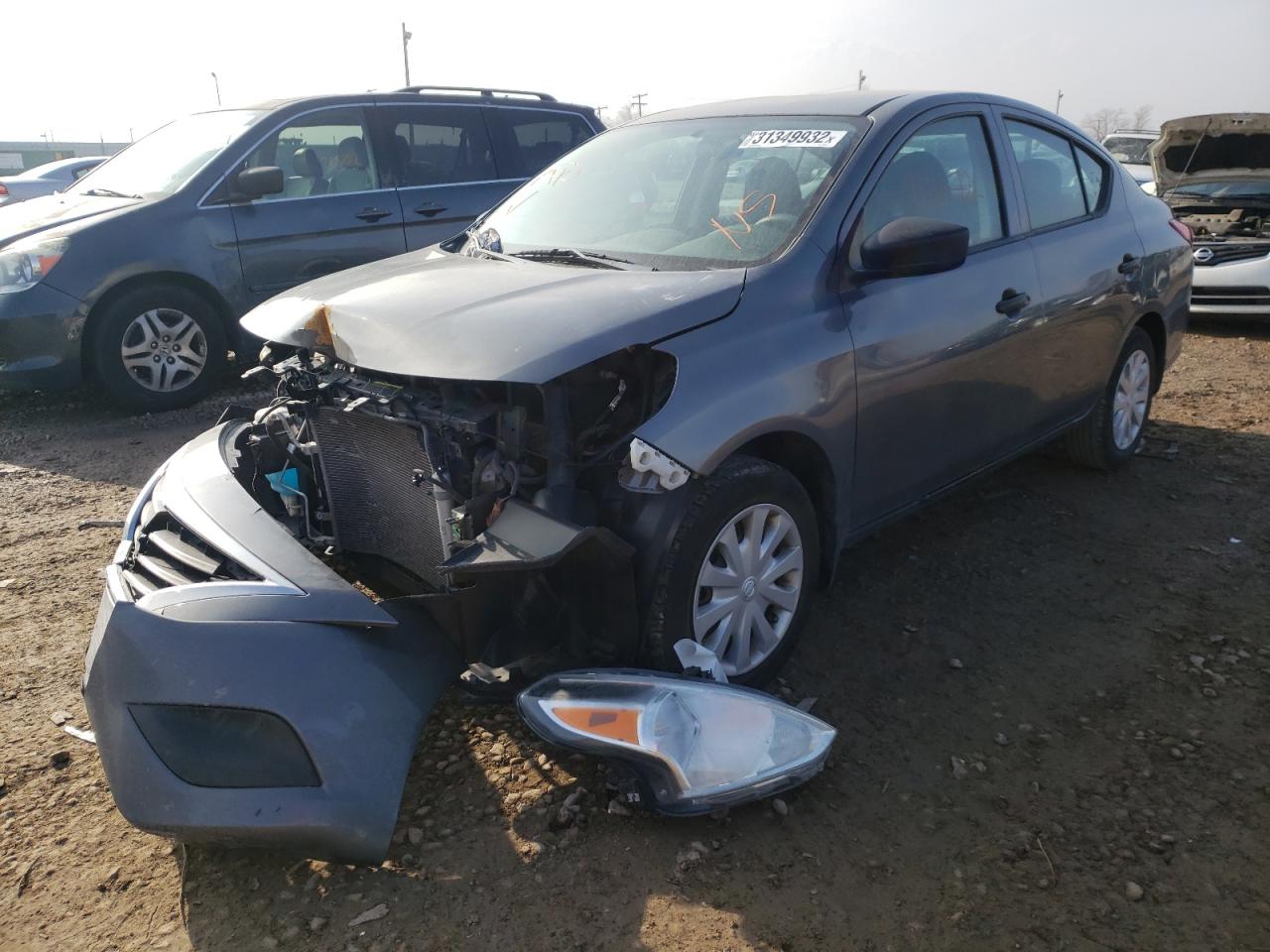 Photo 2 from auction – 2016 NISSAN VERSA S with VIN 3N1CN7APXGL851015