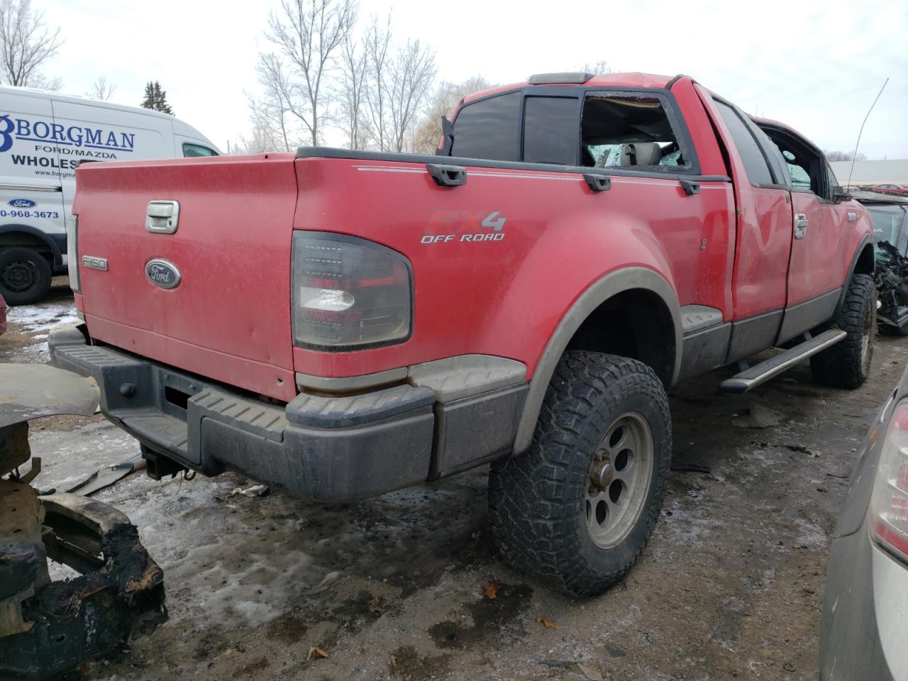 Photo 4 from auction – 2004 FORD F150 with VIN 1FTPX04504KC71313