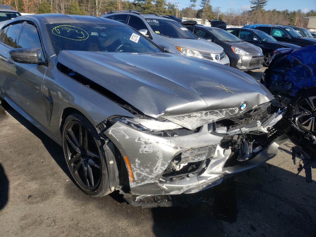 Photo 9 from auction – 2021 BMW M8 with VIN WBSGV0C02MCF63742
