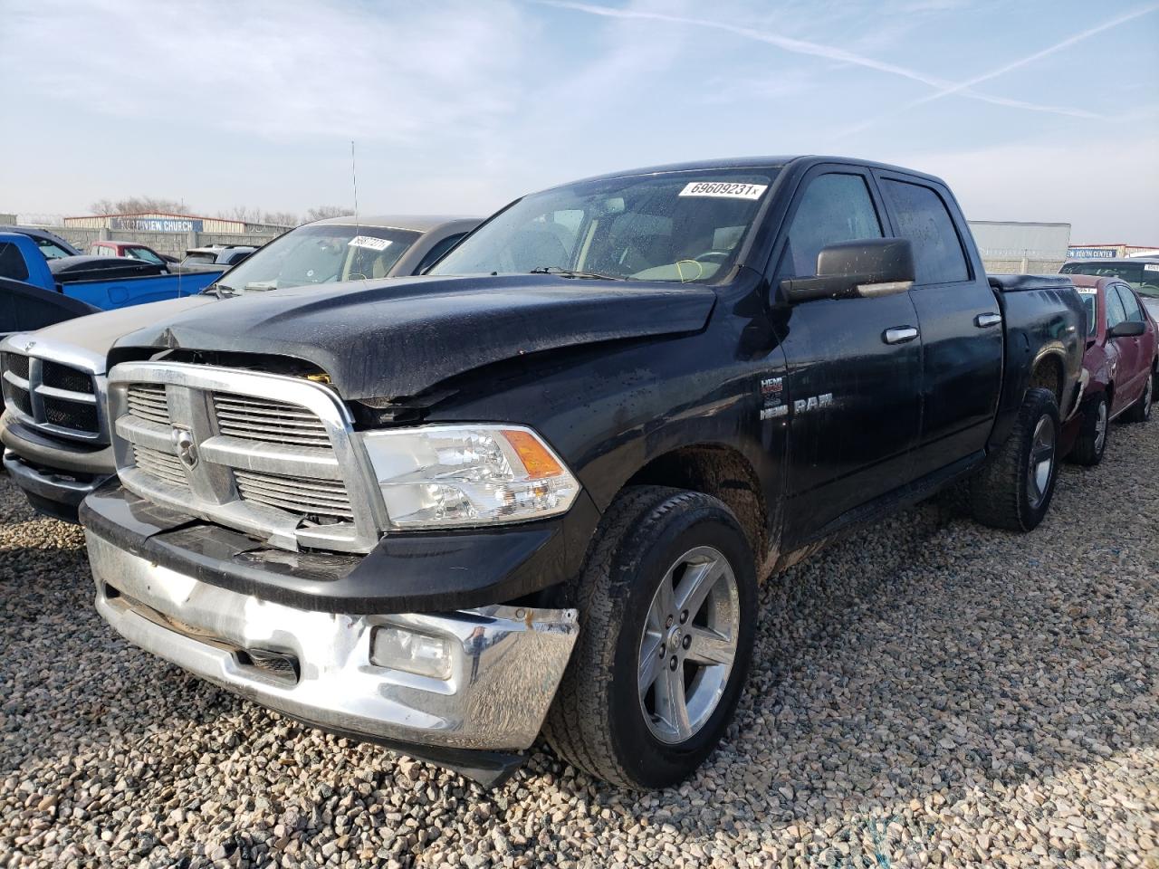 Photo 2 from auction – 2010 DODGE RAM 1500 with VIN 1D7RV1CT2AS124688