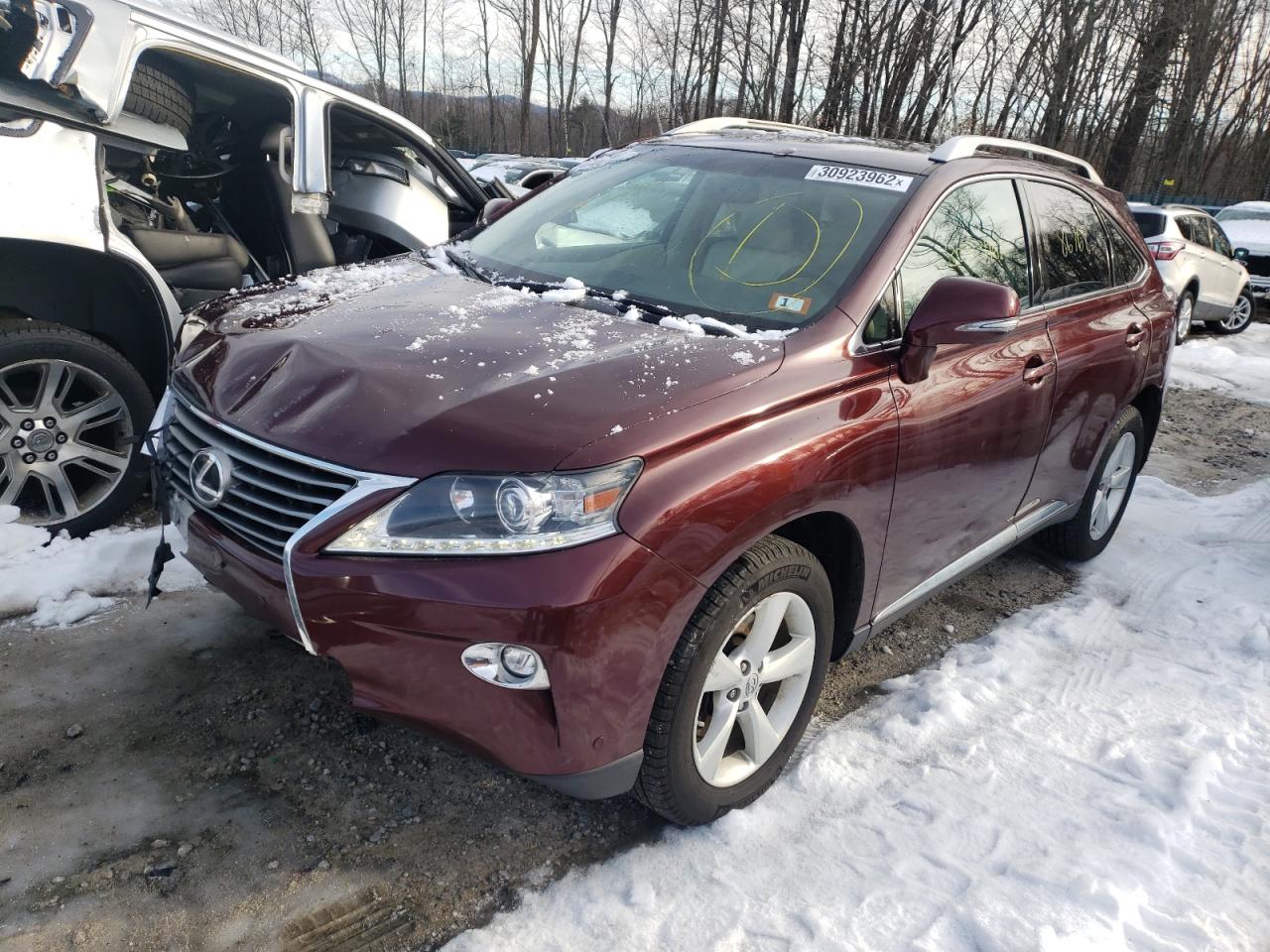Photo 2 from auction – 2015 LEXUS RX 350 BAS with VIN 2T2BK1BAXFC260737